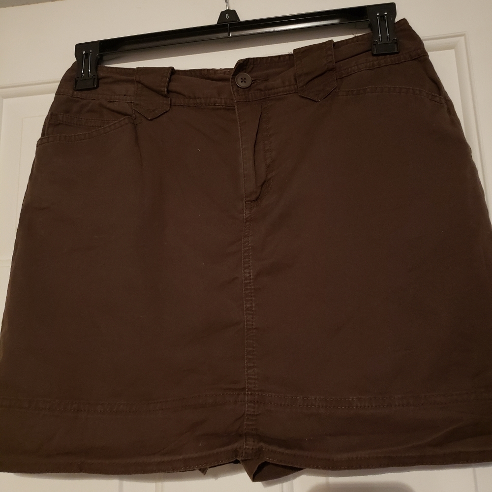 St. John's Bay Brown skort